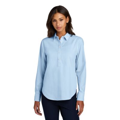 Women's Long Sleeve Modern Oxford Shirt Thumbnail