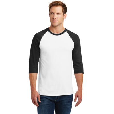 Heavy Cotton ™ 3/4 Sleeve Raglan T Shirt Thumbnail