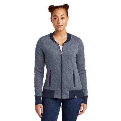 Women's French Terry Baseball Full Zip Thumbnail