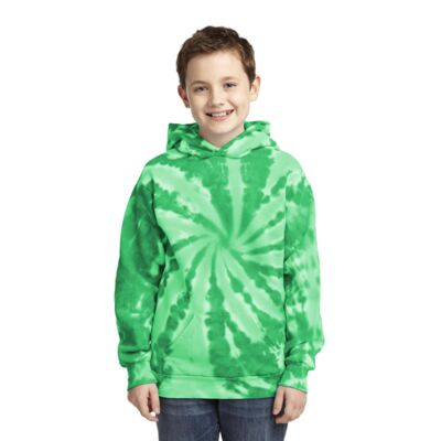 Youth Essential Tie Dye Pullover Hooded Sweatshirt Thumbnail