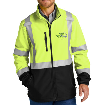CornerStone® ANSI 107 Class 3 Soft Shell Jacket Thumbnail